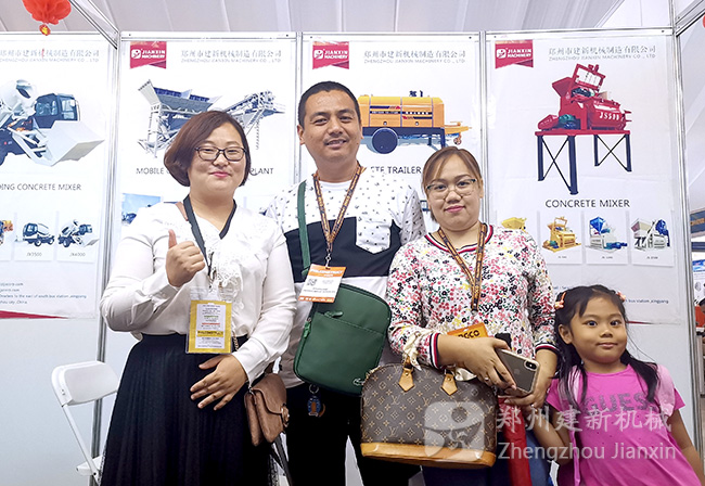 建新機(jī)械混凝土攪拌設(shè)備亮相菲律賓成焦點(diǎn)！